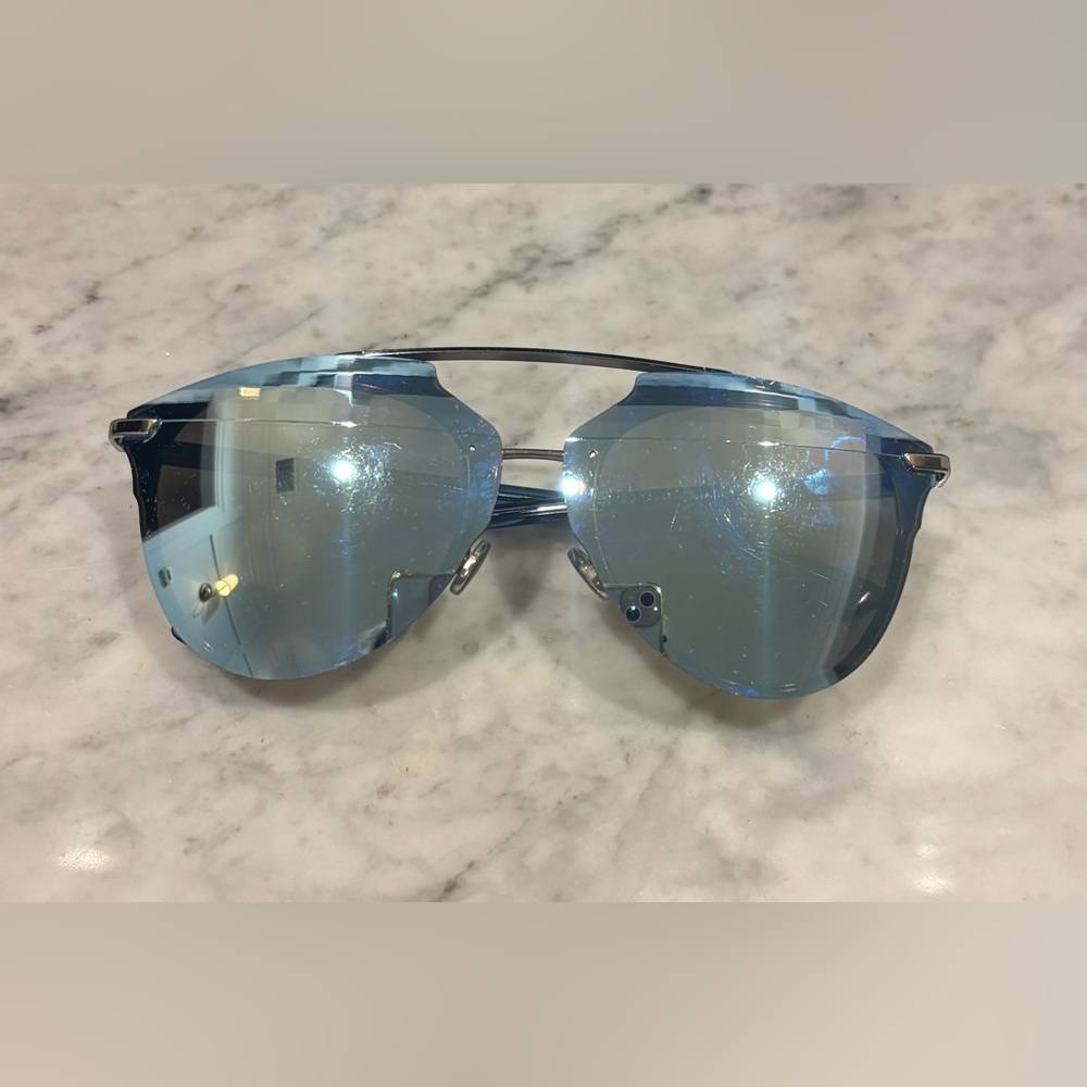 Christian Dior Blue Aviator Sunglasses